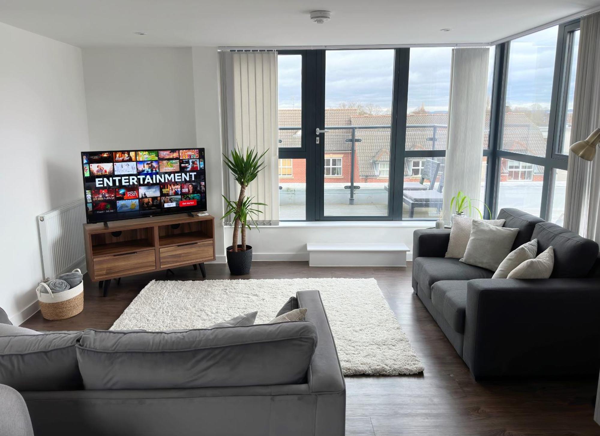 Apartment Luxury Minster Penthouse - Free Gym & Parking